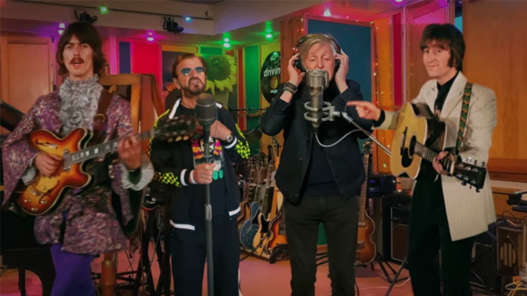 GILES MARTIN RACONTE L'HISTOIRE DE LA DERNIÈRE CHANSON DES BEATLES "NOW AND THEN".