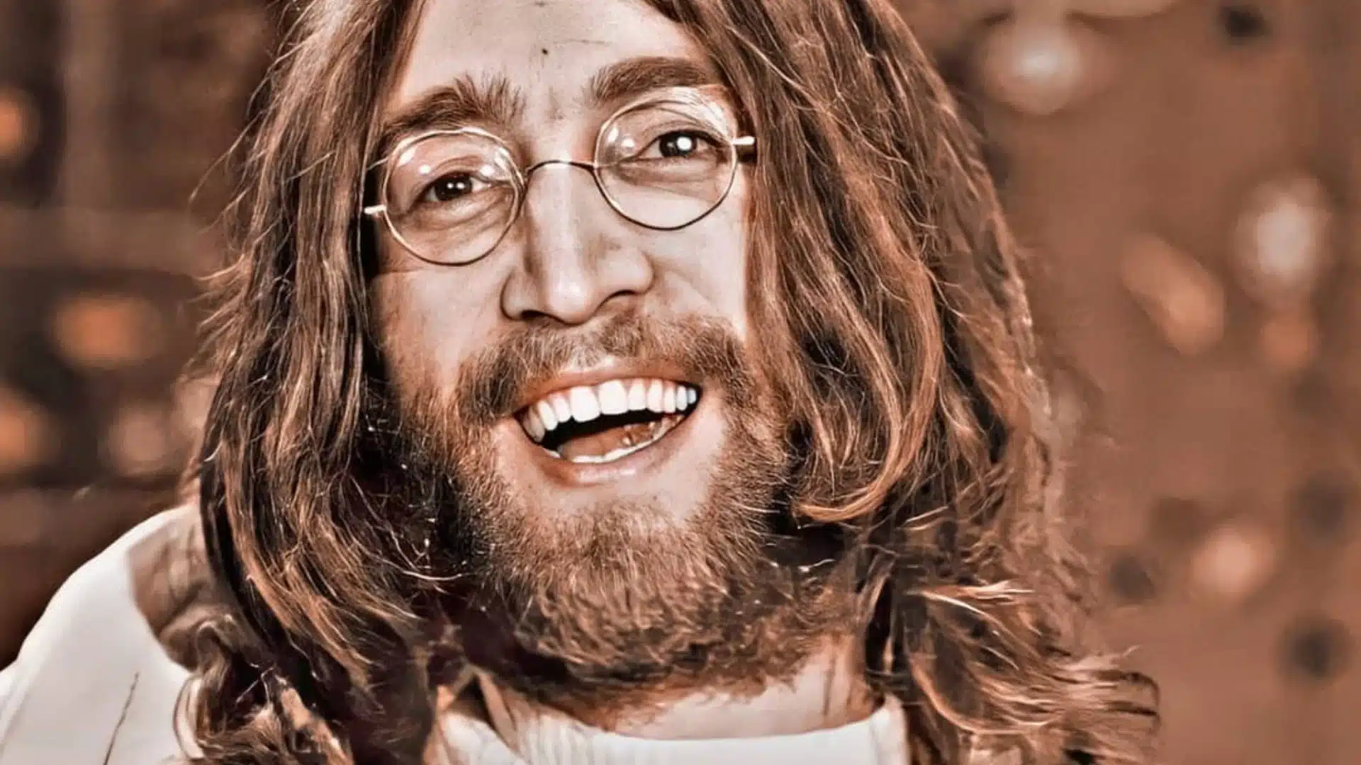 John Lennon sur scène avec une guitare Epiphone Casino, guitariste des Beatles