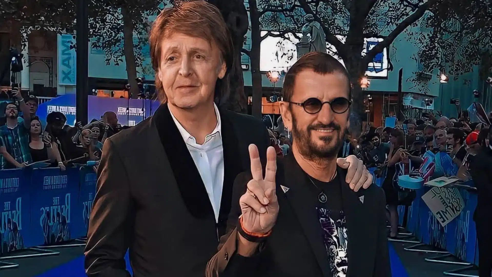 Paul McCartney jouant de la guitare lors des enregistrements avec les Beatles