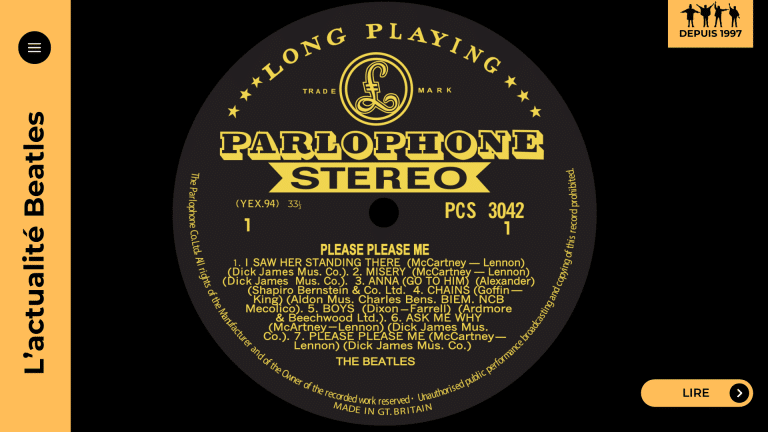Please Please Me : le pari live de George Martin