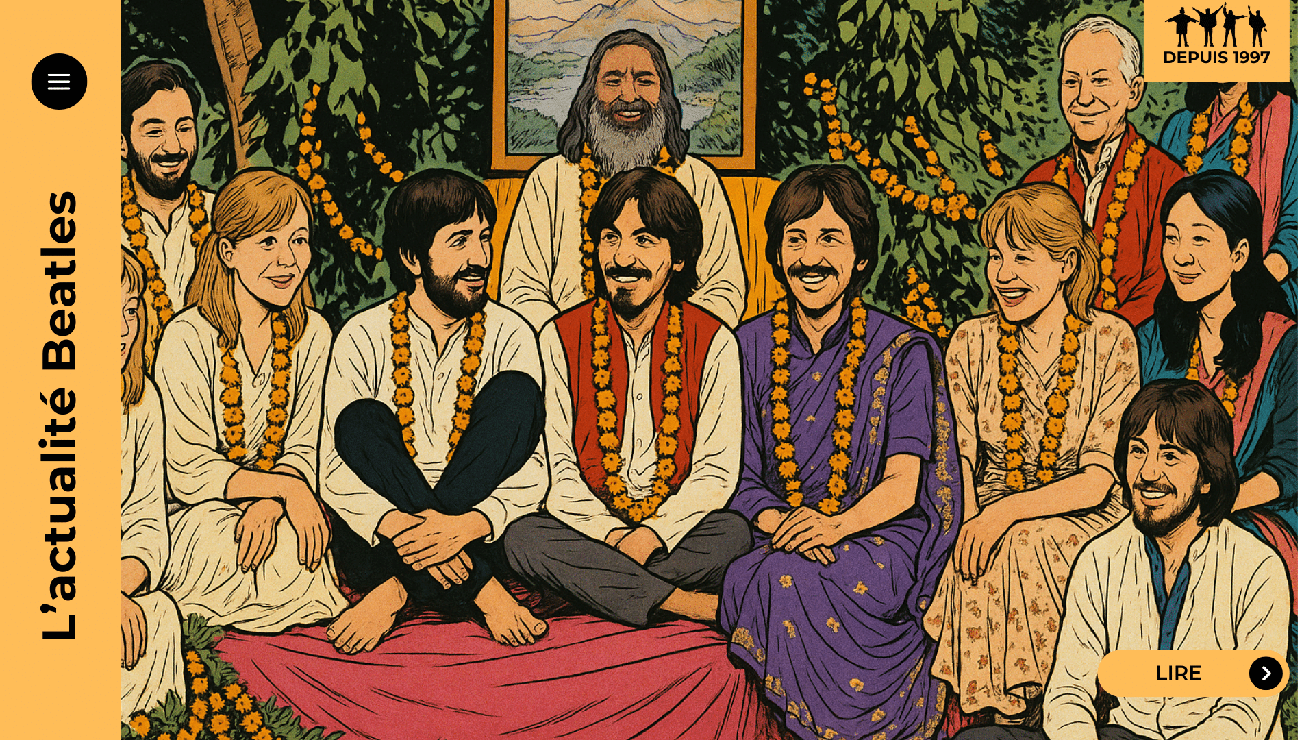 Quand les Beatles cherchaient la paix en Inde : le séjour à Rishikesh