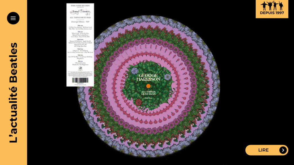Découvrez comment "All Things Must Pass" de George Harrison, réédité pour le Record Store Day 2025, réaffirme sa place mythique dans l’histoire du rock.