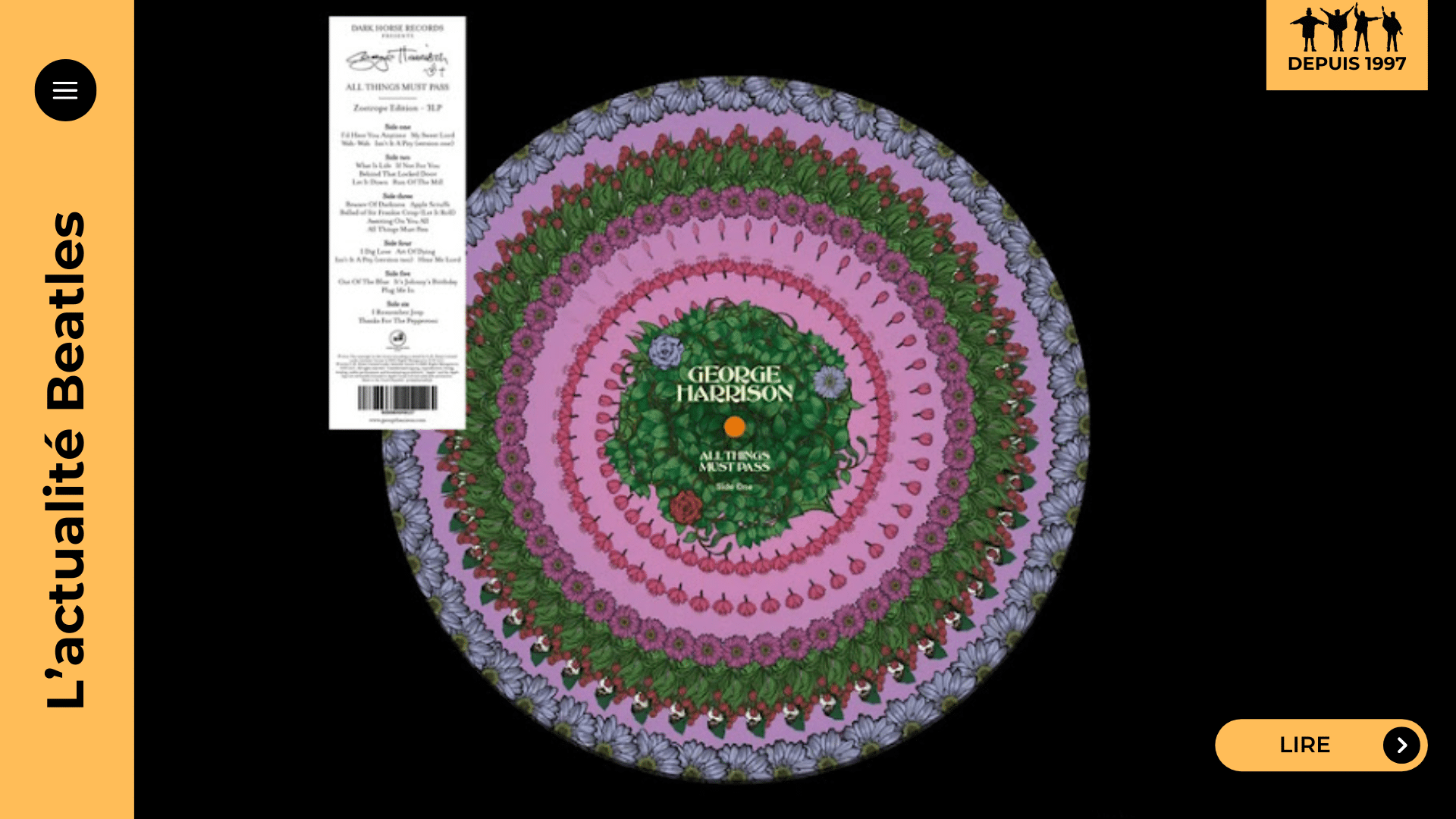 Découvrez comment "All Things Must Pass" de George Harrison, réédité pour le Record Store Day 2025, réaffirme sa place mythique dans l’histoire du rock.