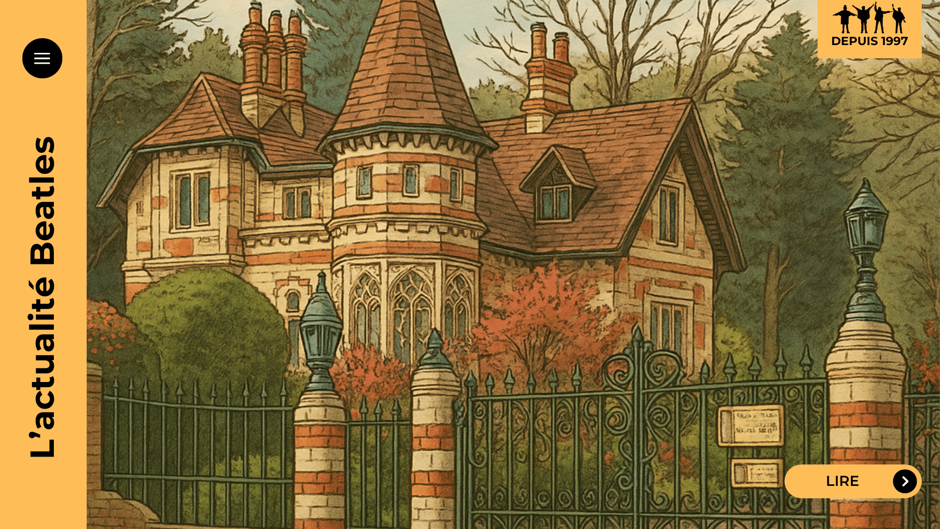 Dhani Harrison transforme Friar Park avec un projet architectural sensible, hommage à l’univers de George Harrison. Un retour discret mais chargé d’émotion.