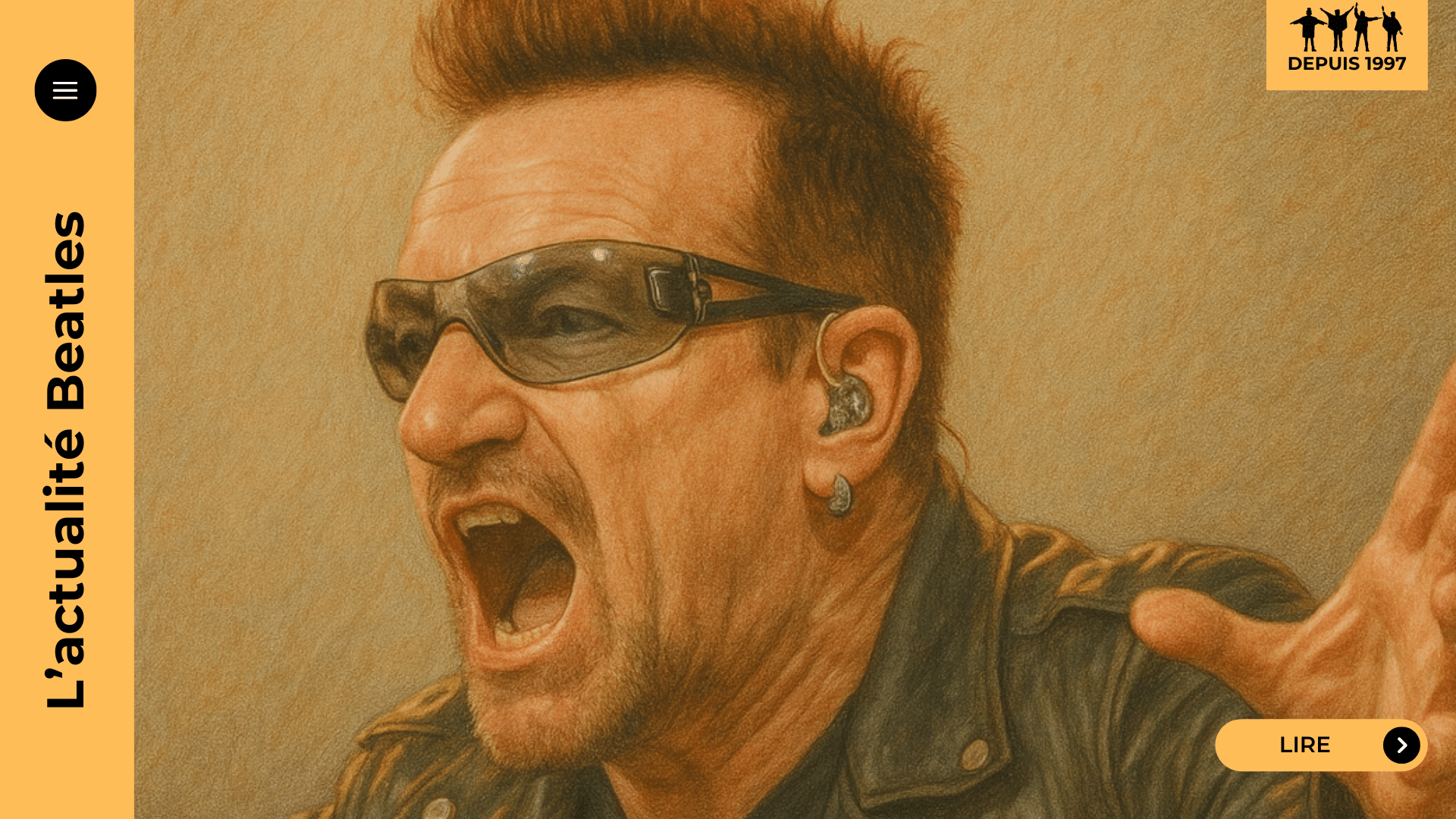 Pour Bono, les Beatles ne sont pas qu’une influence musicale : ils incarnent un modèle artistique et spirituel. De son jardin d’enfance à Dublin jusqu’aux stades du monde entier avec U2, la musique des Fab Four n’a jamais cessé de l’inspirer profondément.