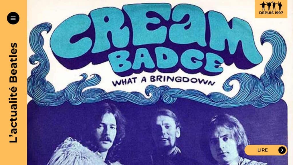En 1969, Cream signe son dernier succès avec Badge, coécrit en secret par George Harrison sous le pseudonyme L’Angelo Misterioso. Ce morceau à l’atmosphère unique mêle l’énergie brute de Clapton à l’élégance mélodique de Harrison. Un titre culte, né d’une amitié musicale sincère et d’un heureux malentendu.