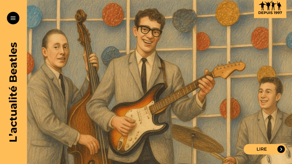 Paul McCartney rend un vibrant hommage à Buddy Holly dans l’ouvrage Words Of Love, soulignant l’influence déterminante du rockeur texan sur la naissance des Beatles et sur l’évolution de la pop moderne.