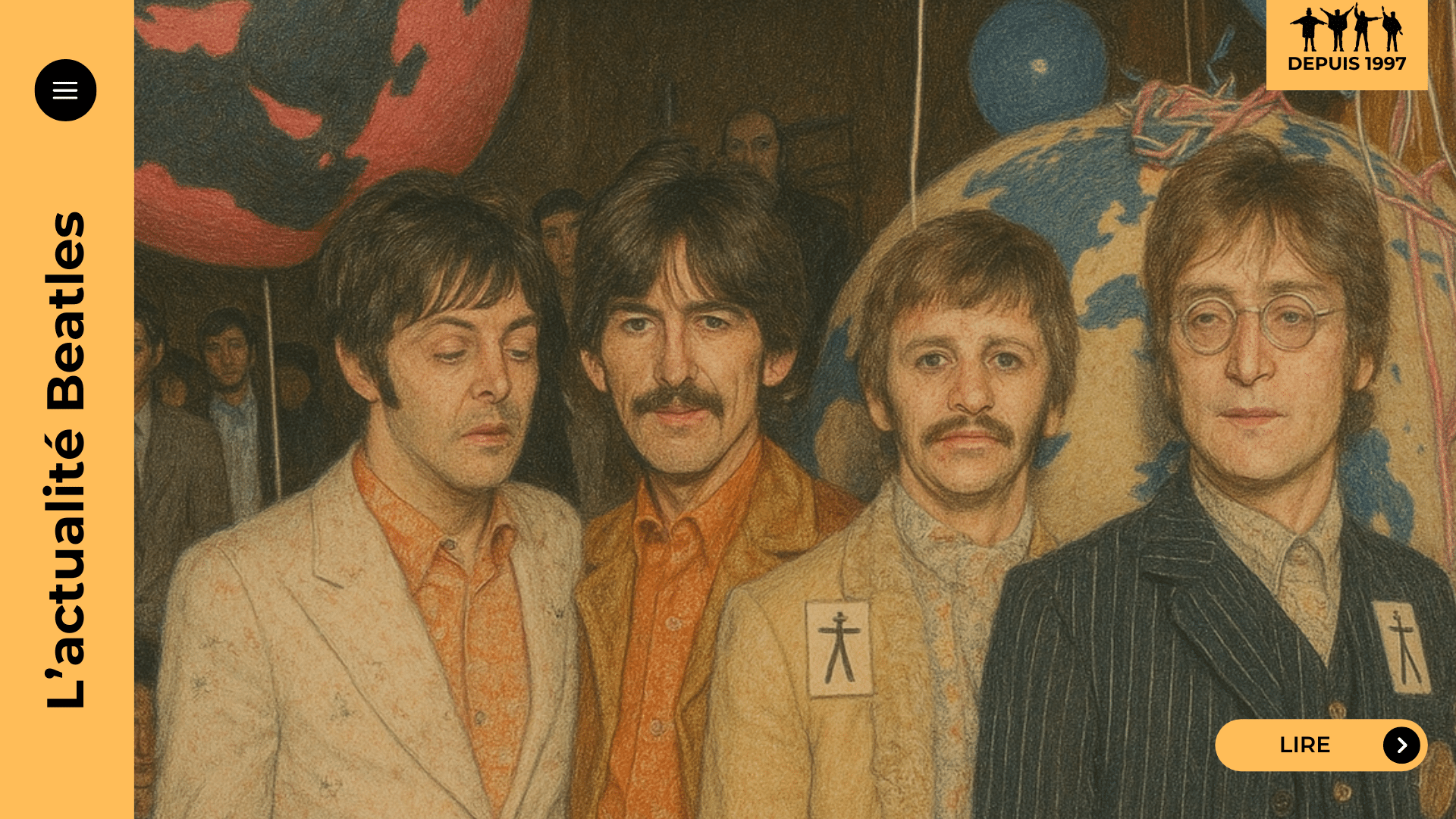 Le 25 juin 1967, les Beatles livrent en direct planétaire All You Need Is Love, hymne pacifiste devenu symbole du « Summer of Love ». Événement unique, message universel.