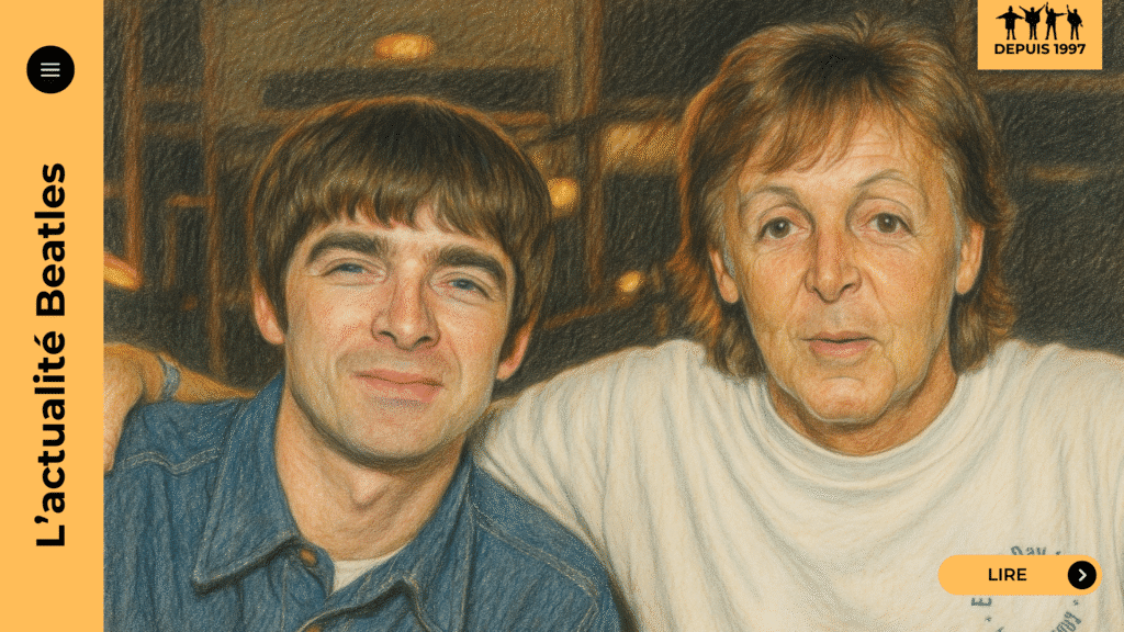 Oasis, mené par les frères Gallagher, incarne une filiation musicale et spirituelle forte avec les Beatles, et particulièrement John Lennon. De leurs débuts à leurs carrières solo, l'influence de Lennon se manifeste autant dans leur musique que dans leur posture artistique.