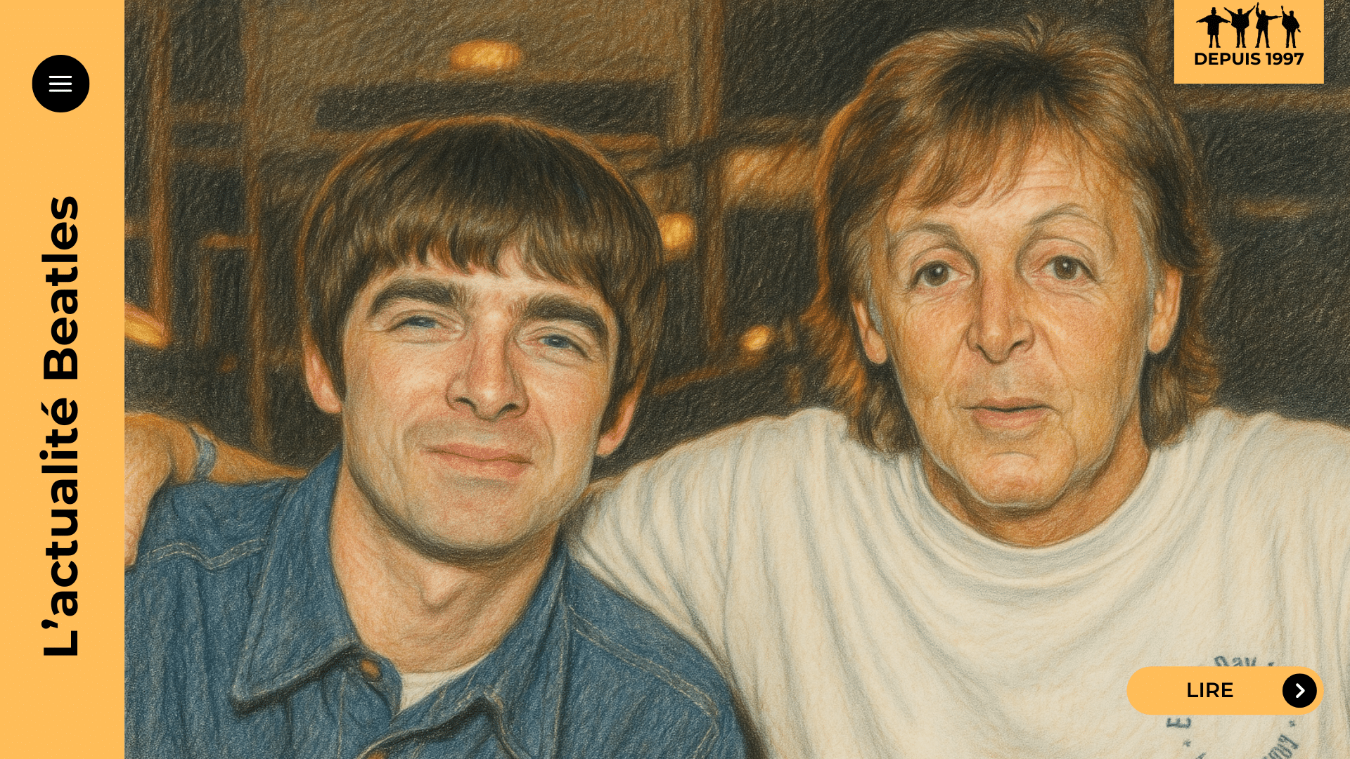 Oasis, mené par les frères Gallagher, incarne une filiation musicale et spirituelle forte avec les Beatles, et particulièrement John Lennon. De leurs débuts à leurs carrières solo, l'influence de Lennon se manifeste autant dans leur musique que dans leur posture artistique.