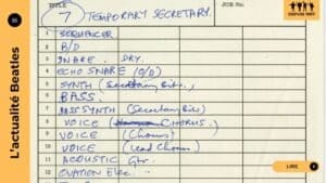 Sorti en 1980 sur l’album McCartney II, Temporary Secretary est un morceau électro expérimental devenu culte. Paul McCartney admet aujourd’hui qu’il ne l’écrirait plus, en raison de son ton ironique jugé inapproprié à l’ère post-Me Too.