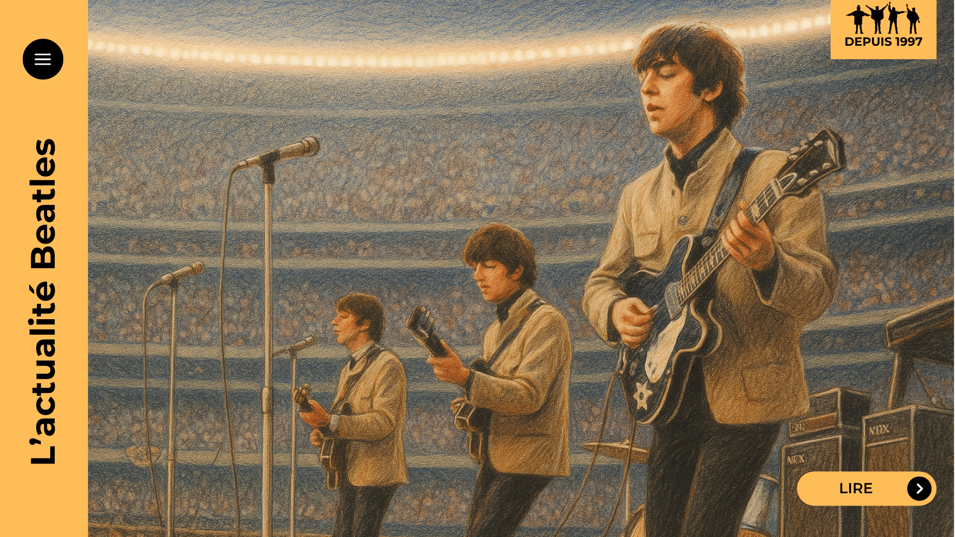 Le concert des Beatles au Shea Stadium en 1965 fut un moment historique pour la pop, mais un cauchemar pour Ringo Starr, contraint de jouer sans rien entendre à cause des cris du public.
