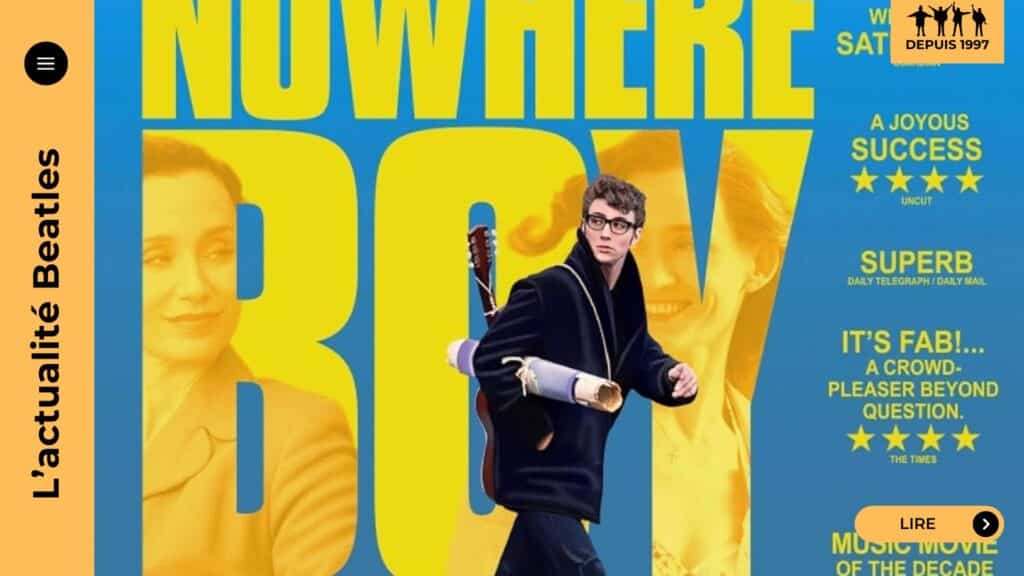 Paul McCartney n'a pas aimé son portrait dans le film Nowhere Boy à cause d'un détail de taille entre lui et John Lennon, soulignant son souci de fidélité historique.