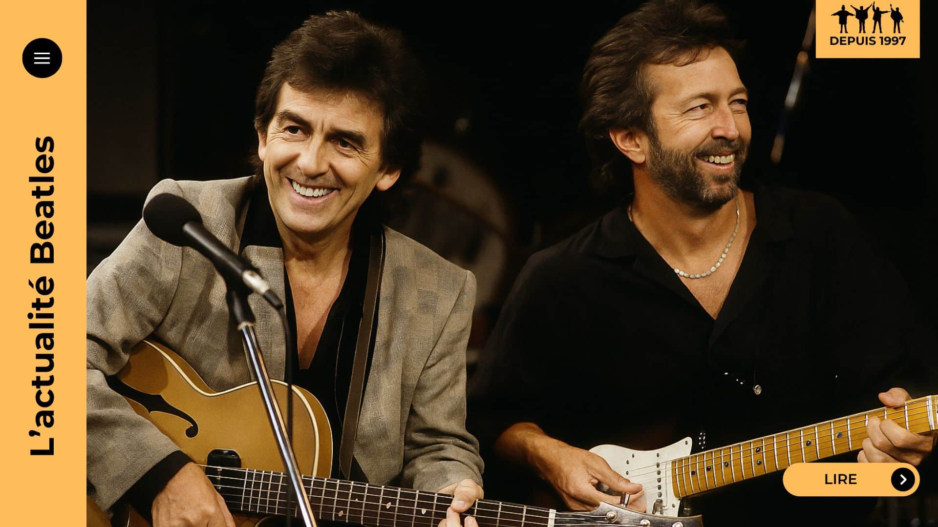 En 1991, George Harrison accepte l’invitation d’Eric Clapton à partir en tournée au Japon. Ce moment rare marque le retour sur scène du « Beatle silencieux » et révèle une amitié profonde entre deux artistes en quête de renaissance personnelle. Un geste intime et magistral.