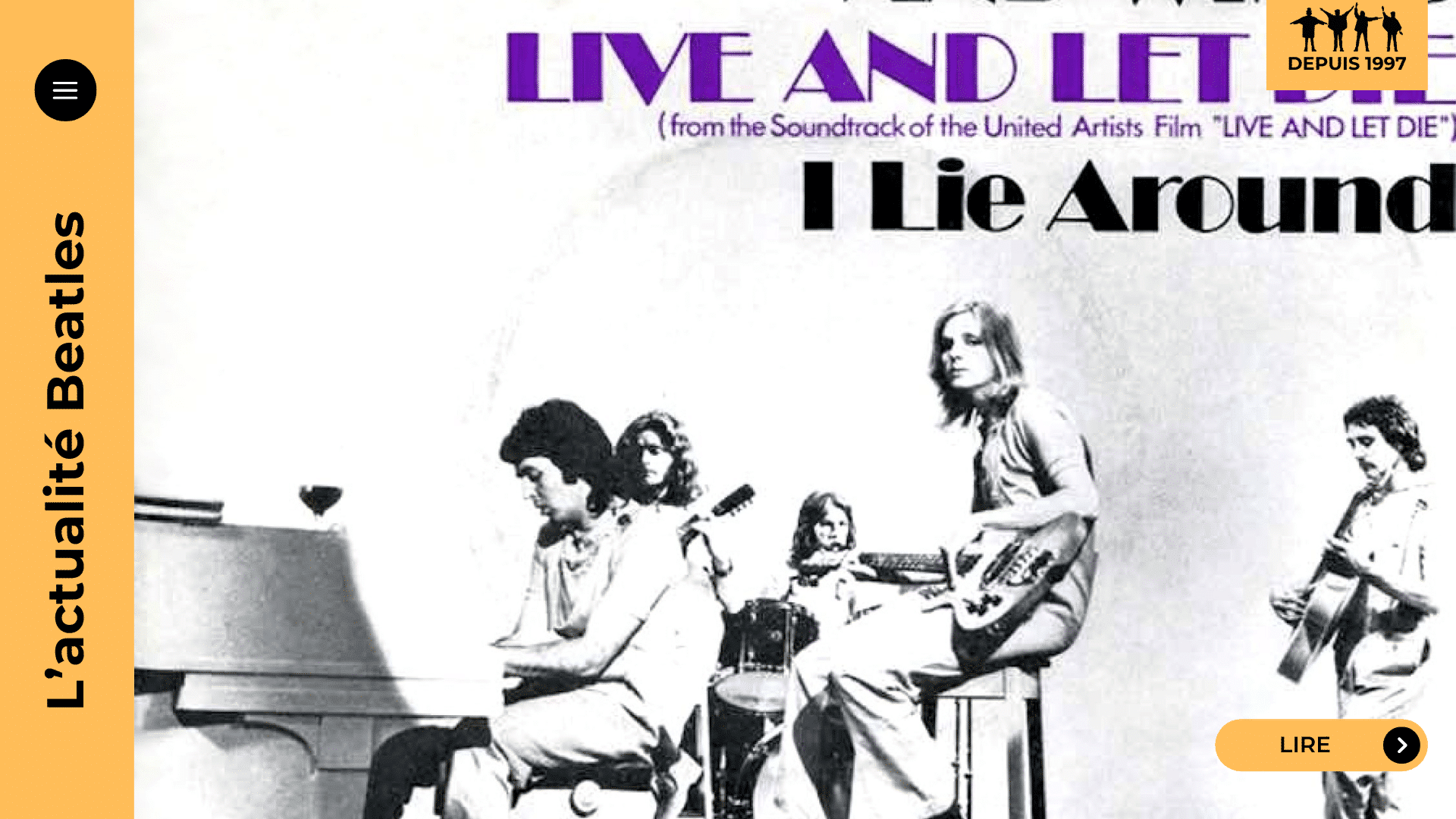 Avec Live and Let Die, McCartney et George Martin créent un générique culte de 007. Une fresque sonore audacieuse, rock et orchestrale, devenue un classique.