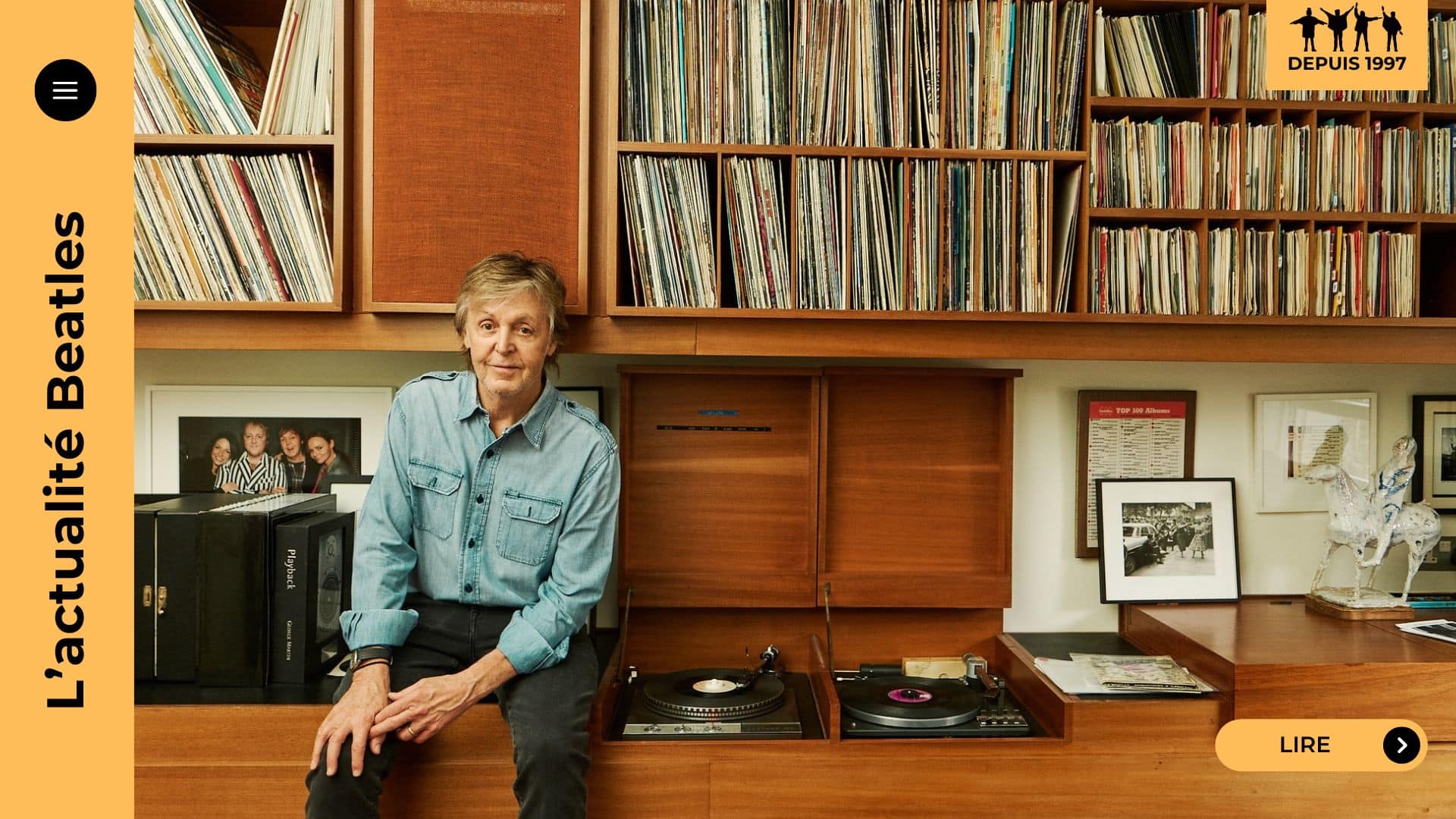 Paul McCartney cite Pet Sounds, Harvest et Music from Big Pink comme les trois albums qui l’ont le plus touché. Des œuvres liées à des souvenirs intimes et à sa propre évolution musicale.