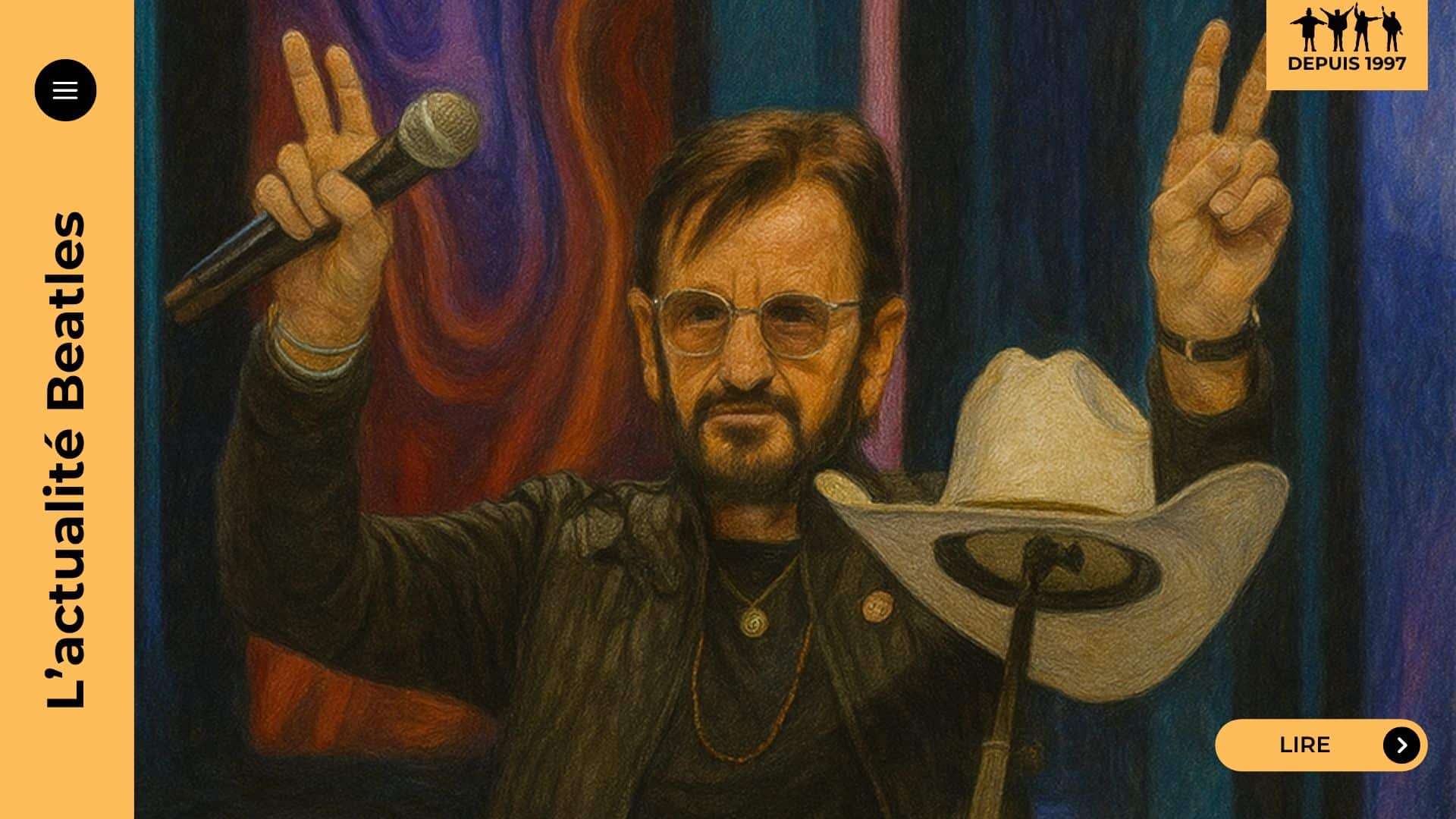 À 84 ans, Ringo Starr continue d’enflammer les scènes et les réseaux sociaux. Portrait d’un batteur éternel, qui fédère toutes les générations et fait vibrer la légende Beatles avec joie et authenticité.