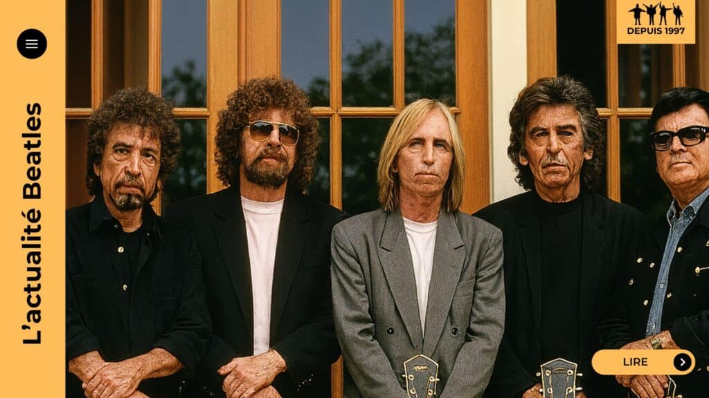 Quand George Harrison fonde avec Bob Dylan les Traveling Wilburys : retour sur la naissance d’un supergroupe devenu culte, symbole d’amitié et de liberté musicale.