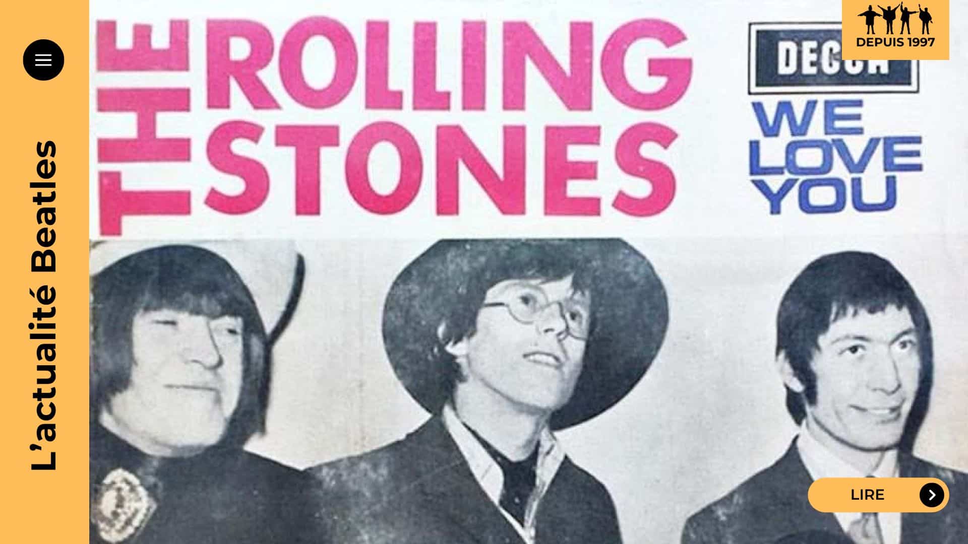 En 1967, Lennon et McCartney prêtent voix aux Rolling Stones sur « We Love You », un hymne psychédélique mêlant solidarité musicale et message politique. Une session inédite.