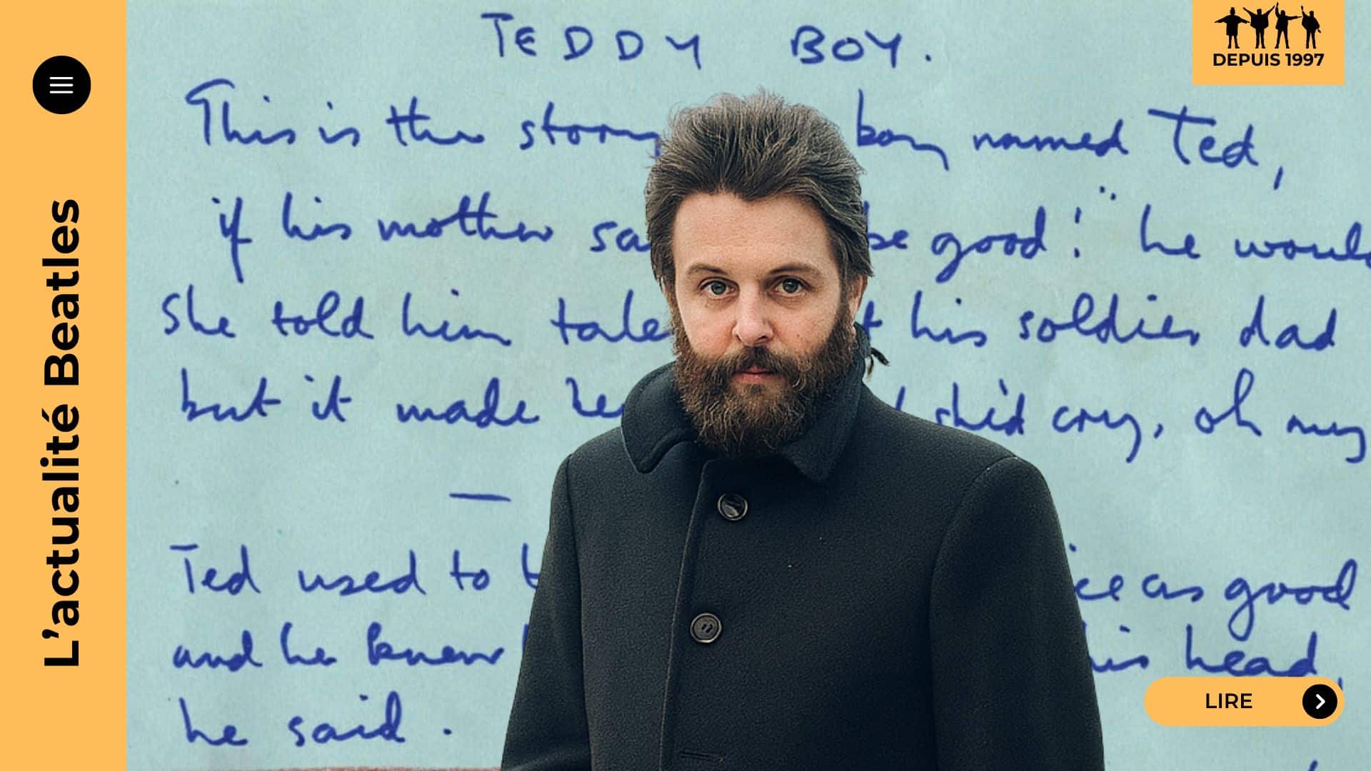 Découvrez l'histoire de « Teddy Boy », la chanson de McCartney qui, née chez les Beatles, ouvre sa carrière solo sans rompre avec leur son mythique.
