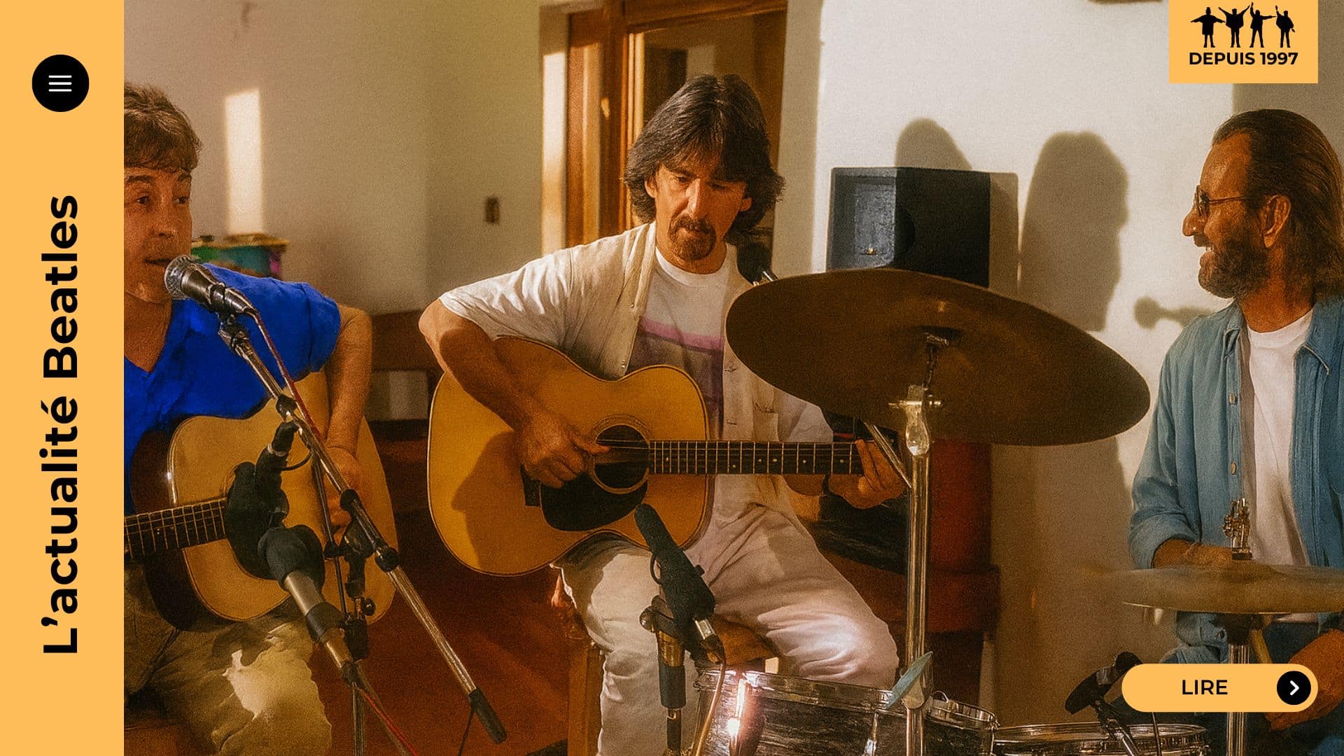 George Harrison voulait que l’Anthology raconte l’histoire des Beatles sans trahir leur vérité. Découvrez sa bataille pour préserver la musique et l’authenticité.