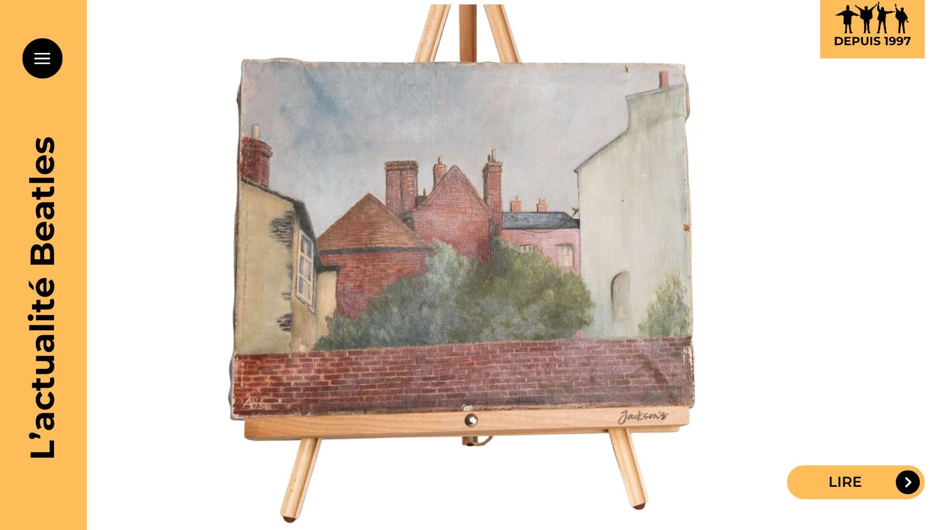 Une toile de 1954 signée Arthur Ballard, mentor de Lennon et Sutcliffe, est mise en vente. Une pièce rare et discrète pour les amateurs de l’univers Beatles.