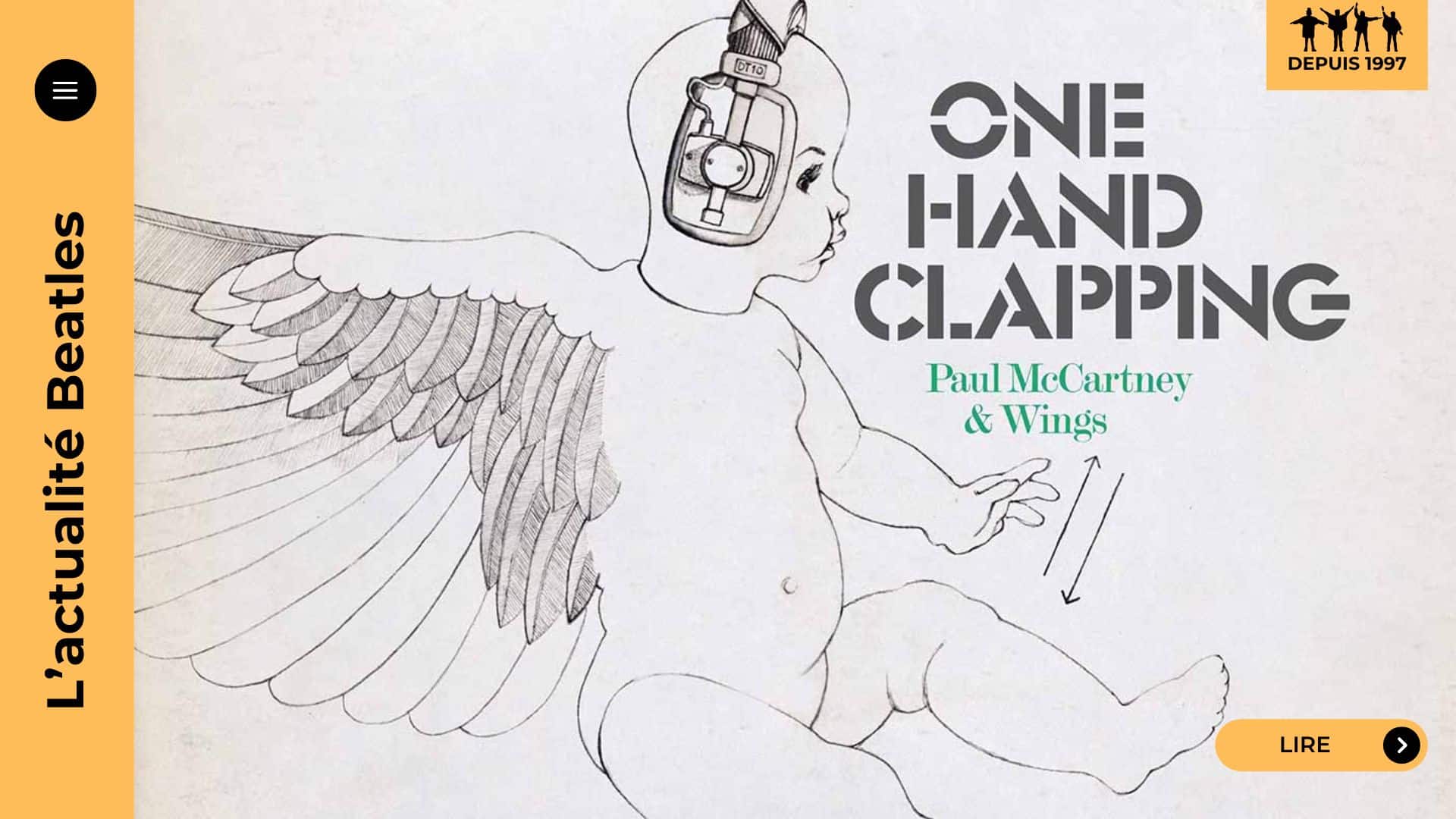 Découvrez l’album culte One Hand Clapping de Paul McCartney, enregistré en 1974 et publié en 2024 : une pépite restaurée, riche en inédits et acclamée par la critique.