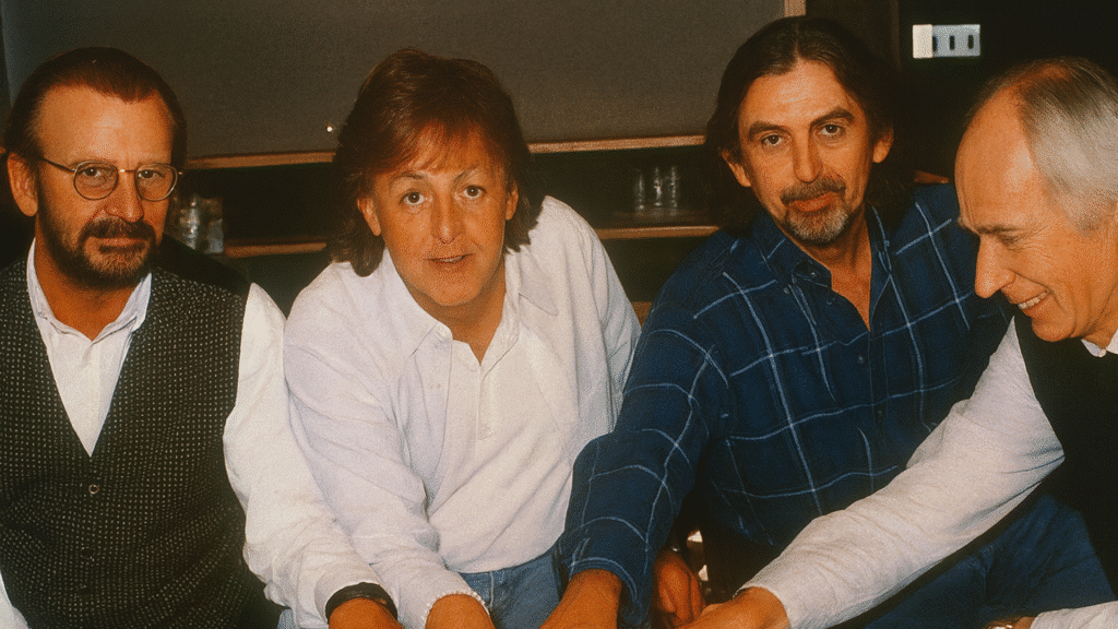 Enregistrement des chansons des Beatles sans John Lennon