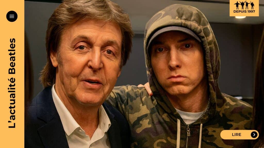 En 2003, Paul McCartney découvre 8 Mile et salue la force d’Eminem. Deux mondes se rencontrent, unis par l’énergie et l’art de raconter en musique.