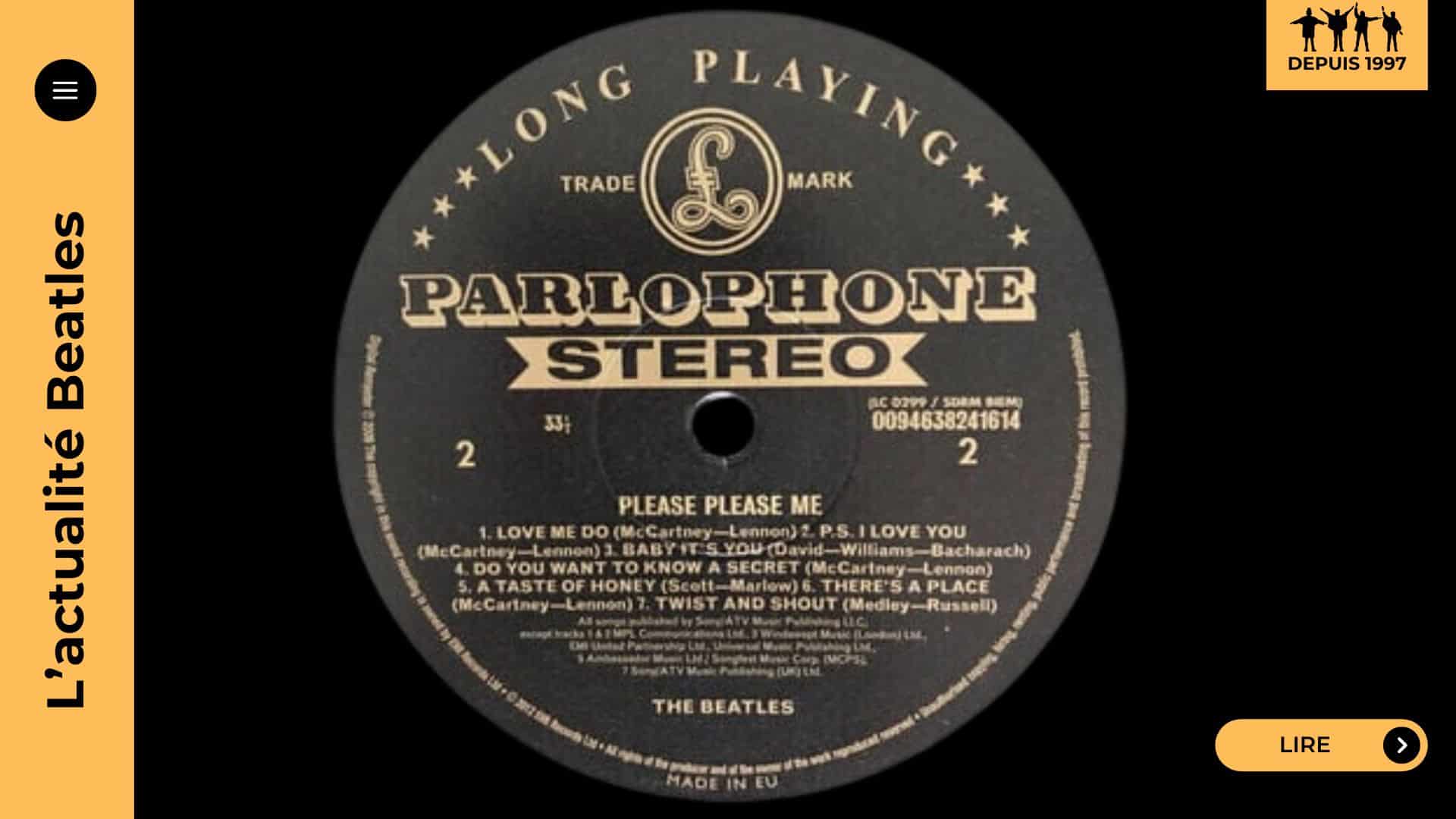 En janvier 1963, "Please Please Me" marque un tournant pour les Beatles : influencée par Roy Orbison et ajustée par George Martin, la chanson passe d'une ballade lente à un tube énergique. Son enregistrement au Studio 2 d’Abbey Road révèle une méthode : concision, impact immédiat, harmonie vocale. L’intro à l’harmonica devient un signe distinctif. Ce morceau incarne leur passage de scène à studio, annonçant l’émergence d’un style et d’une stratégie sonore qui feront date.
