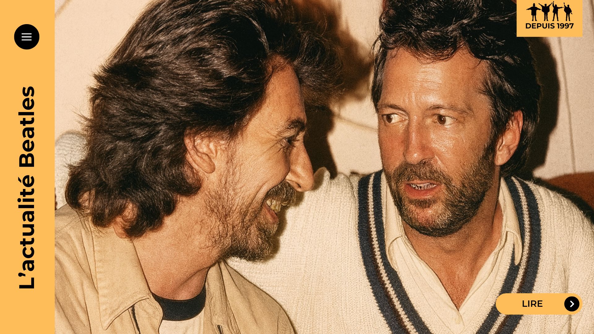 George Harrison : Clapton pouvait balayer tout le monde de la scène
