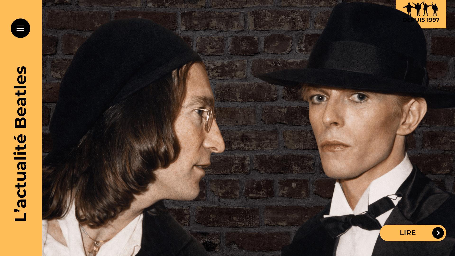 Fame : comment John Lennon et David Bowie ont transformé la célébrité en mise en garde pop. Beatlemania, masques, management, Electric Lady (1975) : les coulisses d’un hit qui mord. Découvrez l’histoire et lisez l’article sur Yellow-Sub.