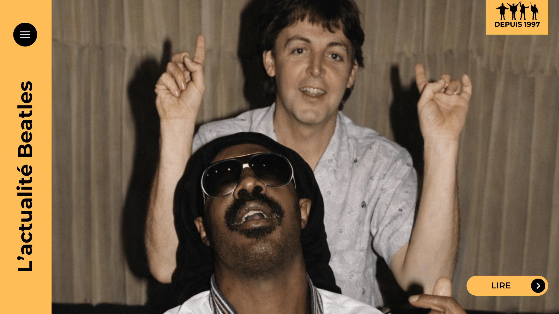 Paul McCartney et Stevie Wonder : des sessions de Tug of War à Ebony and Ivory, pourquoi Macca voit en Stevie un “monstre musical”. Plongez dans What’s That You’re Doing et dans la pop sophistiquée qui fait danser.
