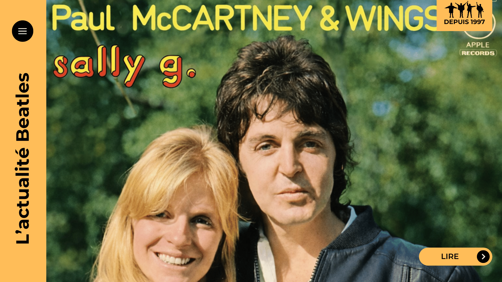Sally G : l’exception country de Paul McCartney. En 1974, Wings enregistre à Nashville, s’inspire de Printer’s Alley et décroche une entrée sur le classement country américain. Histoire, coulisses, musiciens de session et héritage d’un deep cut.