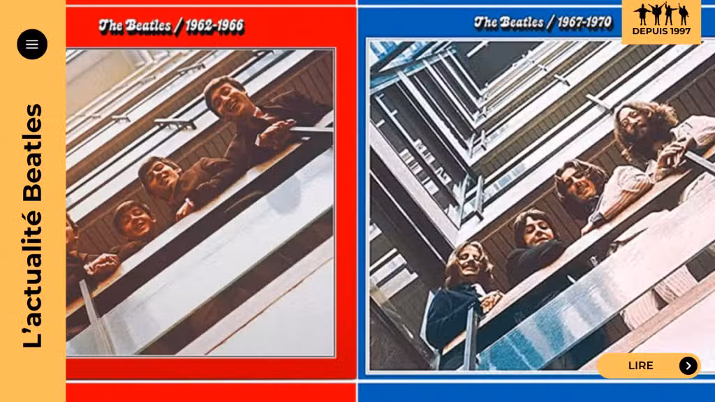 Albums Rouge et Bleu des Beatles : pourquoi 1962-1966 et 1967-1970 sont la meilleure porte d’entrée. Deux doubles albums comme une carte, pas un musée, pour découvrir le groupe et savoir où plonger ensuite. Lisez notre guide.