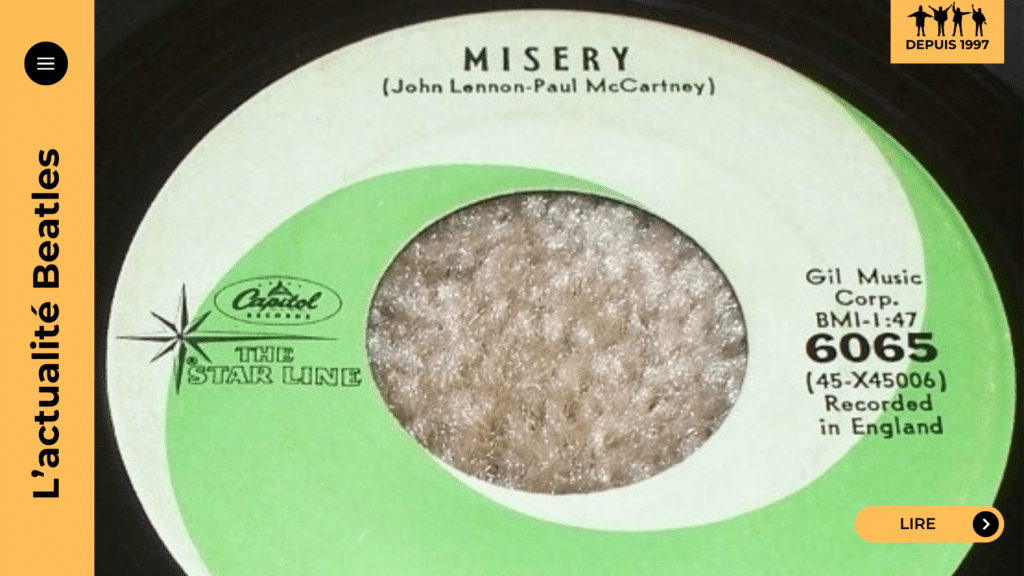 Misery des Beatles : une ballade de Please Please Me née comme une commande, entre Forthlin Road et Abbey Road. Doutes, “tâcherons”, piano et émotion à vif. Redécouvrez le morceau et écoutez-le autrement.