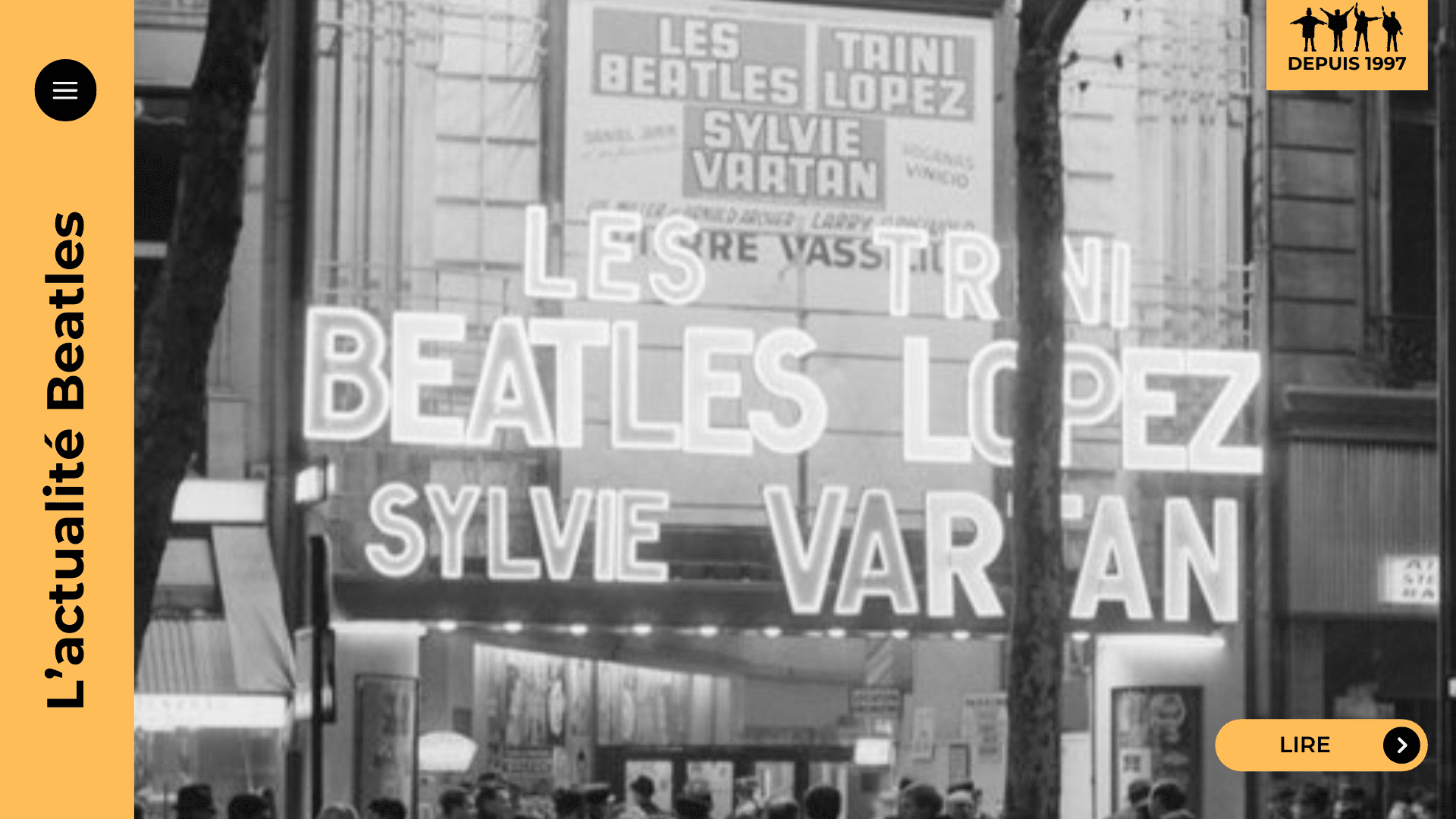 Beatles Olympia Paris 19 janvier 1964 : trois passages, huit chansons, un public qui écoute, Vartan en coulisses, Musicorama sur Europe 1, et le George V en forteresse. Plongez dans le quatrième soir où Paris devient un sas avant l’Amérique. À lire sur Yellow-Sub.net.