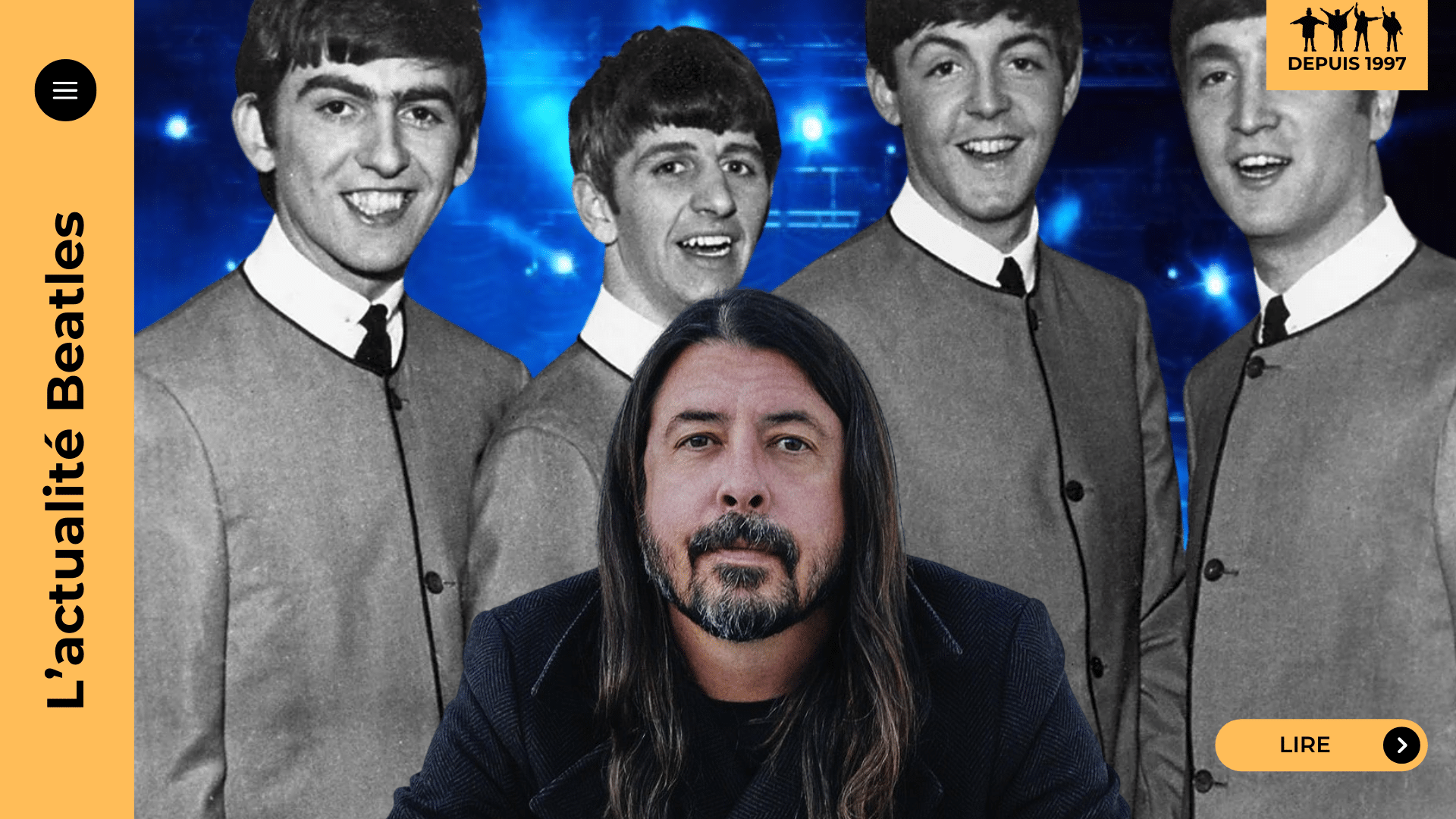 Dave Grohl Beatles : des songbooks de Liverpool à Nirvana et Foo Fighters, comment Grohl transforme la pop en rock de stade (Ringo, Harrison, McCartney, humour). Plongez dans ses influences et (re)découvrez ses chansons autrement. Lisez l’article sur Yellow-Sub.net.