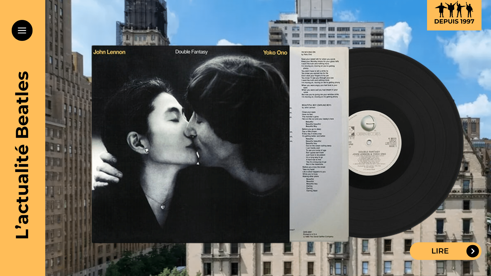 Double Fantasy marque le retour de John Lennon : un disque de couple, de rock’n’roll et de vie retrouvée. Des Bermudes à The Hit Factory, focus sur Starting Over, Woman et Watching the Wheels. Découvrez l’analyse sur Yellow-Sub.net.