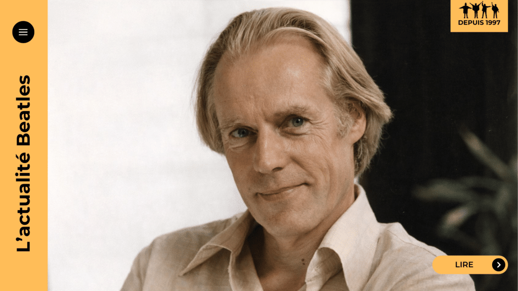 George Martin aurait eu 100 ans le 3 janvier 2026. De Please Please Me à Abbey Road, découvrez comment le “cinquième Beatle” a fait du studio un instrument : Yesterday, Pepper, Strawberry Fields… Plongez dans son héritage sonore !
