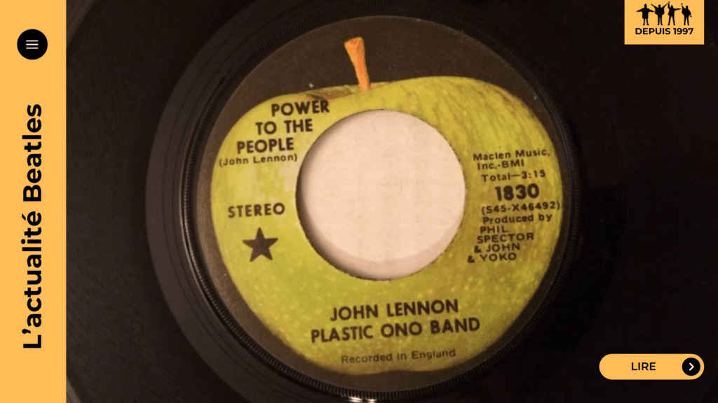 Power to the People : comment Lennon transforme un slogan en hymne pop. Genèse Red Mole, enregistrement avec Phil Spector, face B de Yoko Ono floutée par EMI, succès charts et héritage jusqu’au coffret 2025. Lisez l’histoire complète.