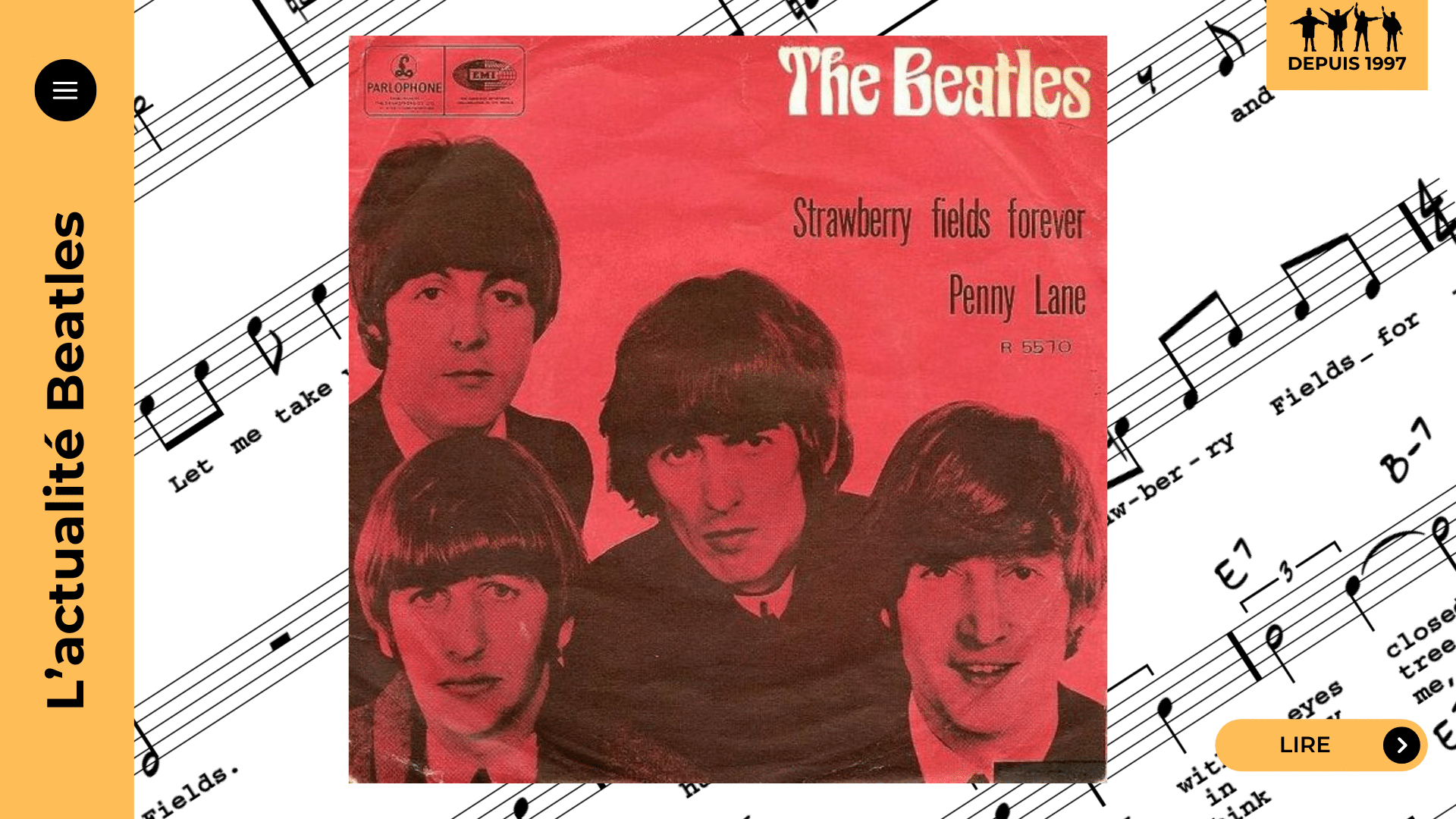 The Beatles surestimés ? Derrière la posture, une œuvre qui a changé la pop. Plongez dans Strawberry Fields Forever : Liverpool, mémoire, studio-laboratoire, magie George Martin… et redécouvrez pourquoi ce groupe reste vivant.