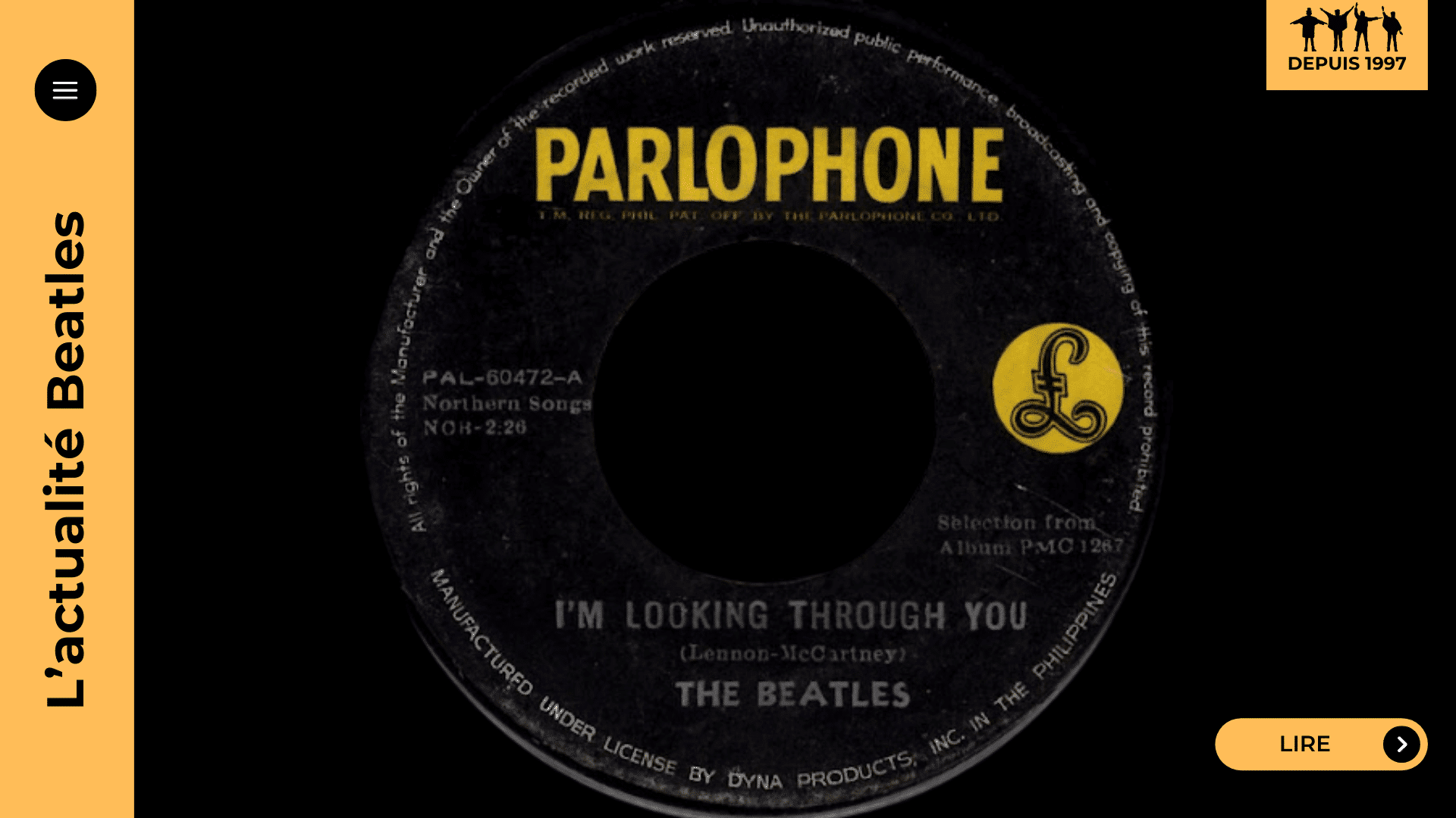 I'm Looking Through You, morceau clé de Rubber Soul (décembre 1965) : dispute à Wimpole Street, Jane Asher, métamorphoses en studio, matchbox de Ringo… Plongez dans la pop qui sourit en serrant les dents et réécoutez la chanson autrement.