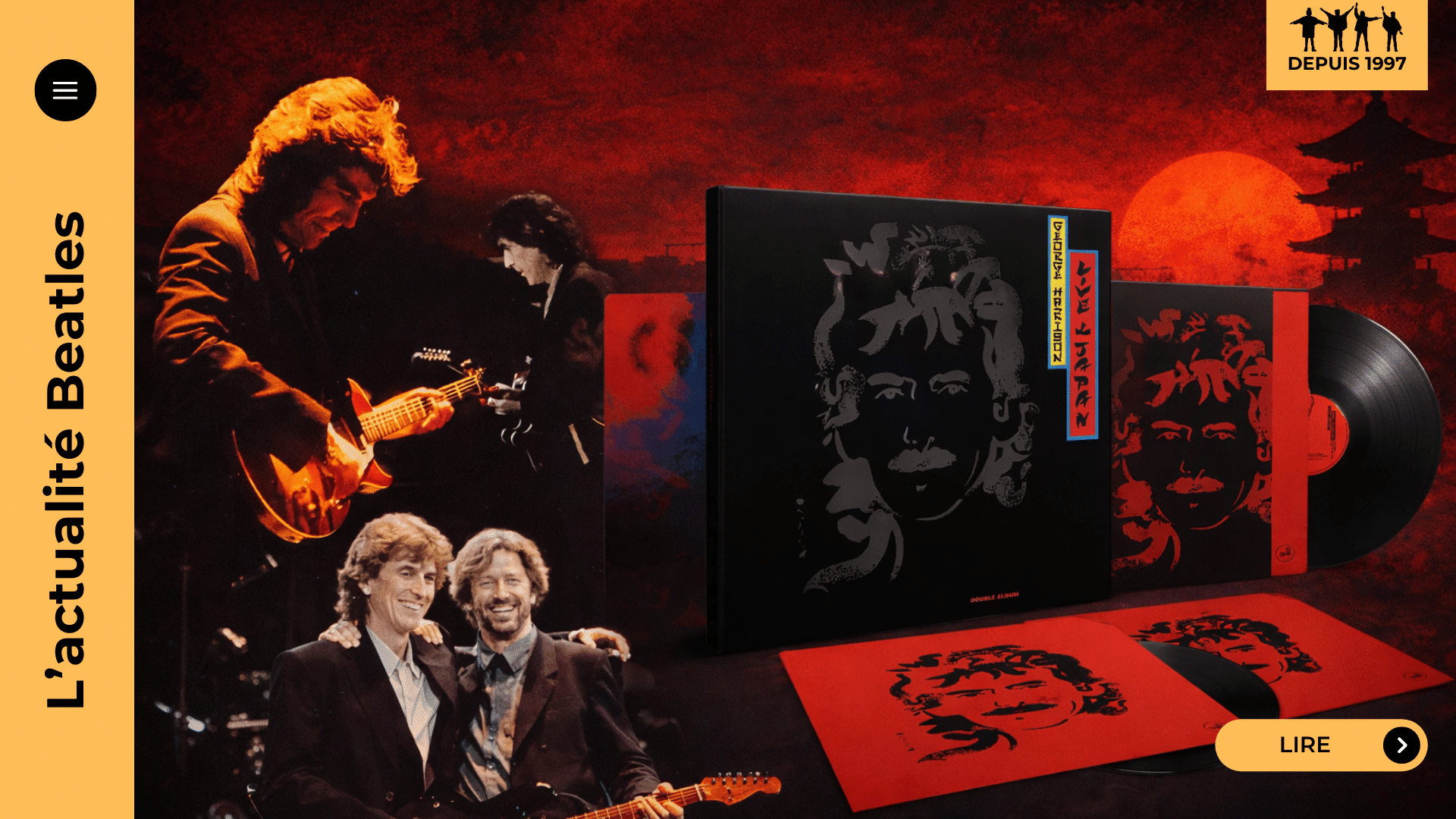 George Harrison Live in Japan : la reedition essentielle de 2026