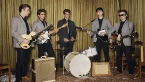 Les membres des Beatles