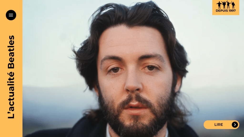 Paul McCartney succès documentaire Man On The Run