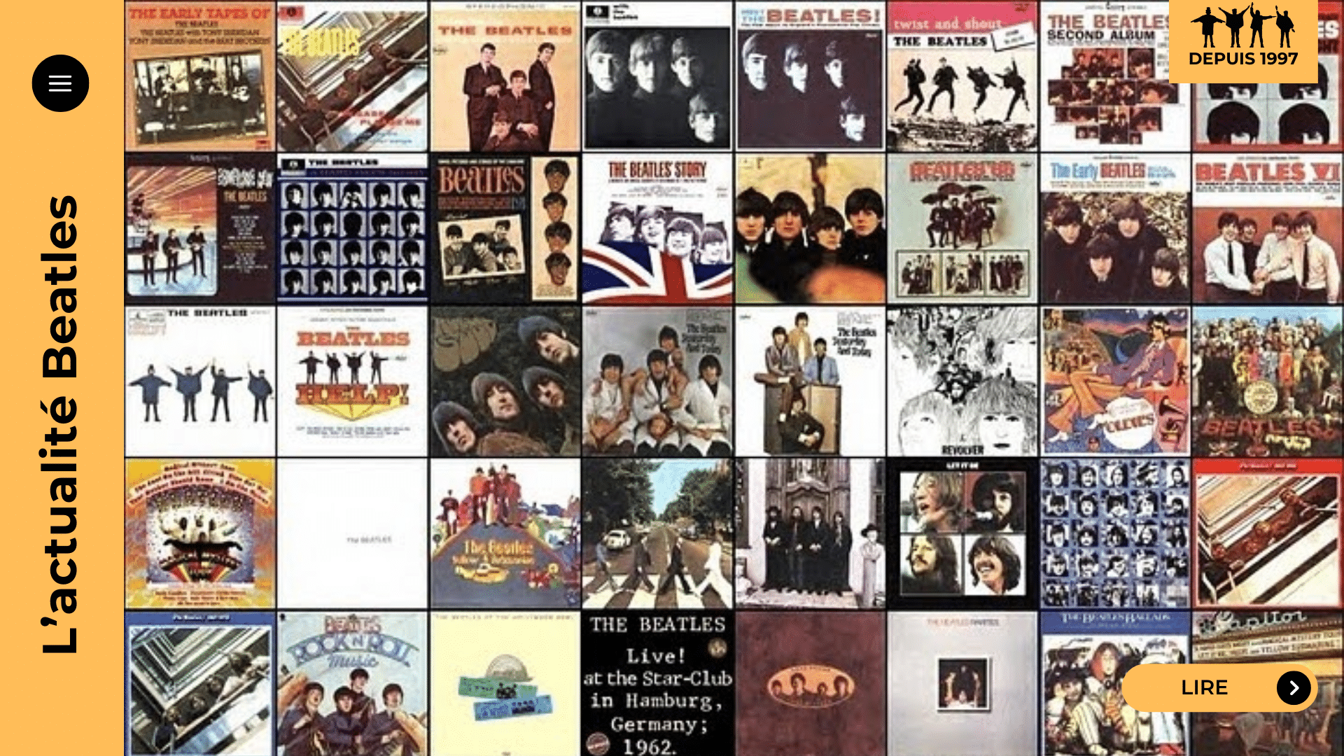 Discographie britannique des Beatles : redécouvrez, de Love Me Do à Let It Be, les albums, singles et EP UK qui ont changé la pop moderne.