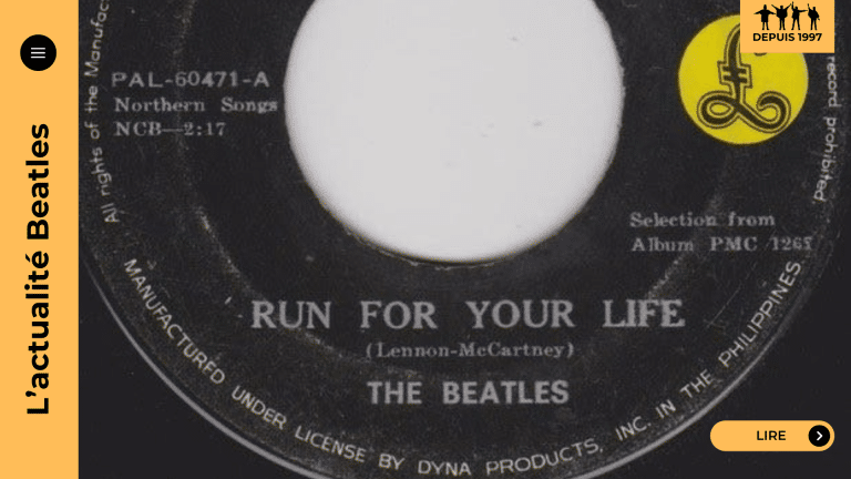 Run for Your Life : volée à Elvis, reniée par Lennon — l'histoire de studio