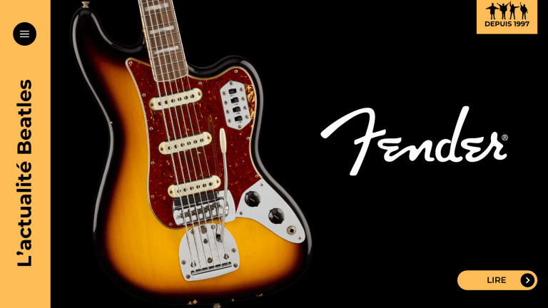 Fender Bass VI de George Harrison : histoire vraie et réédition 2026