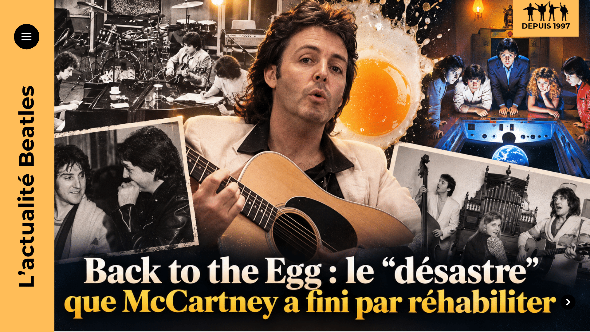 Back to the Egg : le dernier album de Wings, du château de Lympne au Rockestra, et le “désastre” que McCartney a fini par réhabiliter